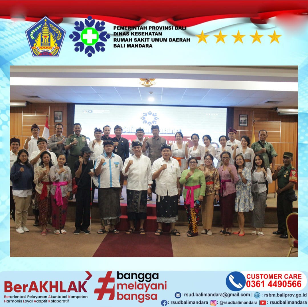 Menuju Layanan Kesehatan Prima: Sinergi RSUD Bali Mandara dengan Masyarakat