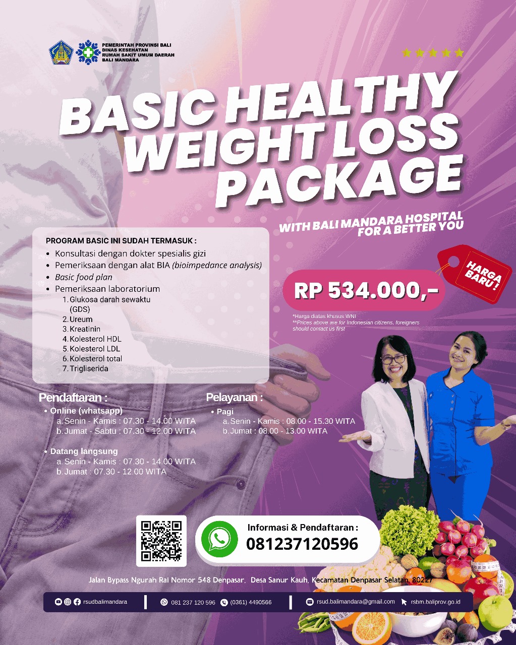 Basic Healthy Weight Loss Package
