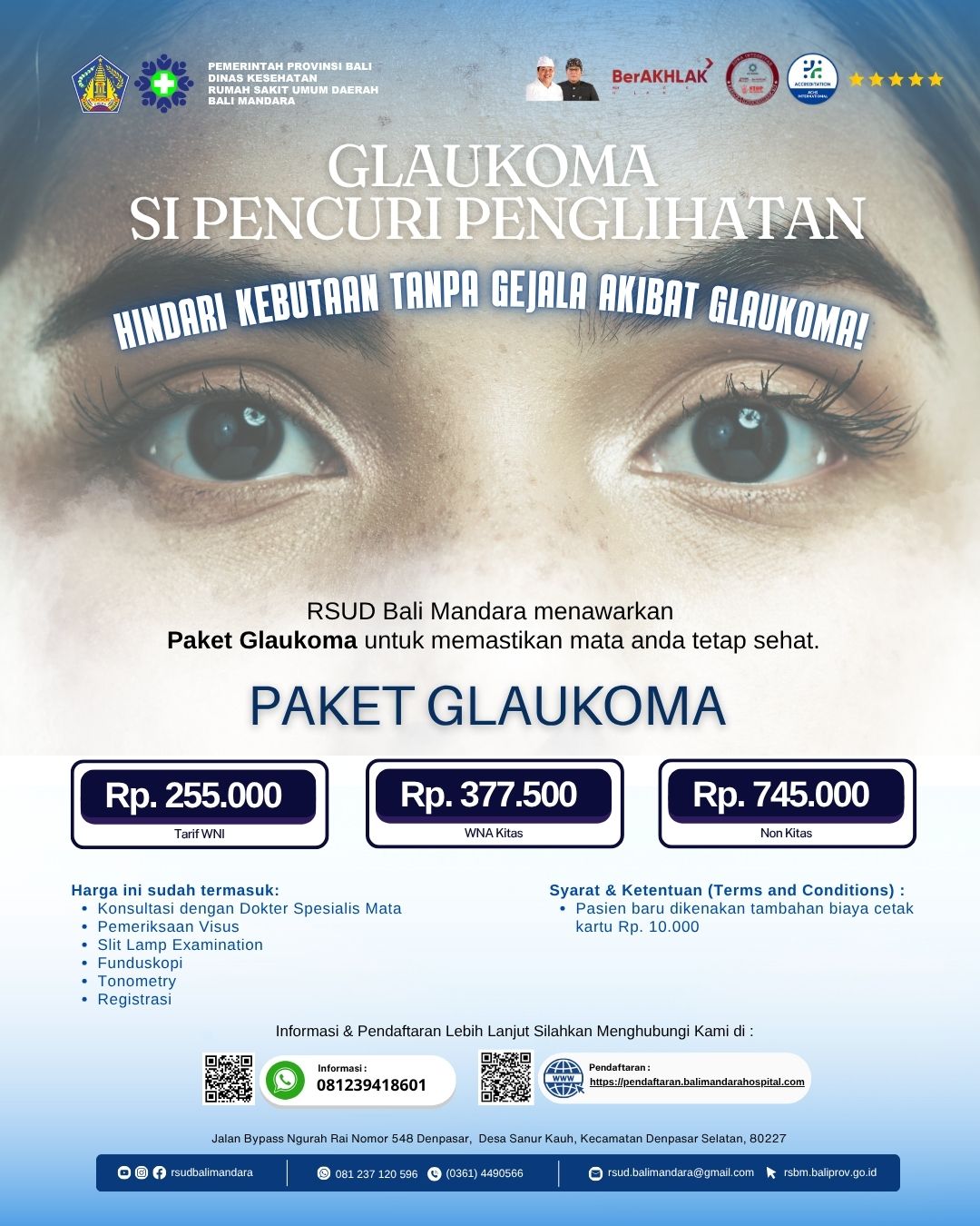 Glaukoma Mata NON KITAS