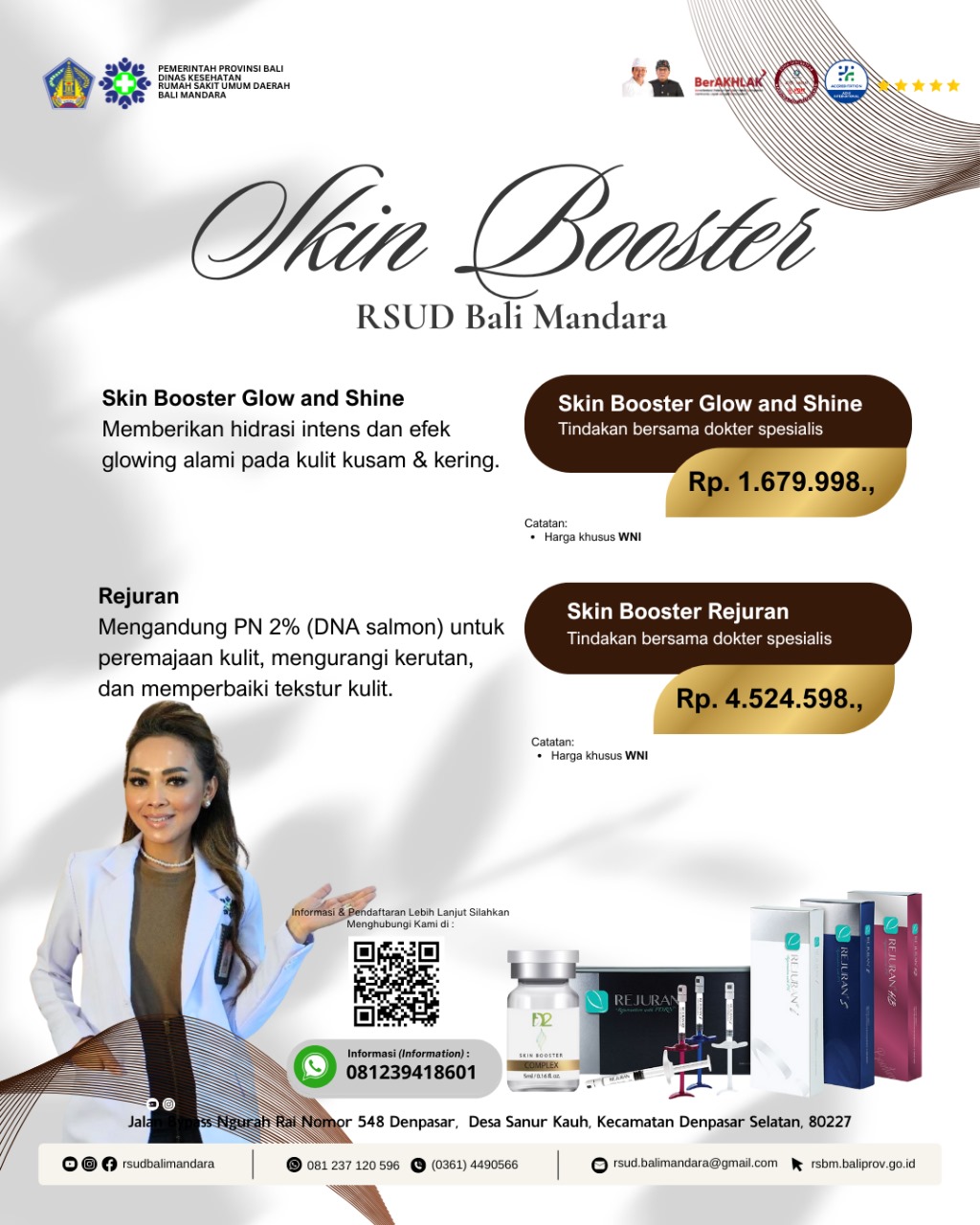 Paket Skin Booster Glow and Shine